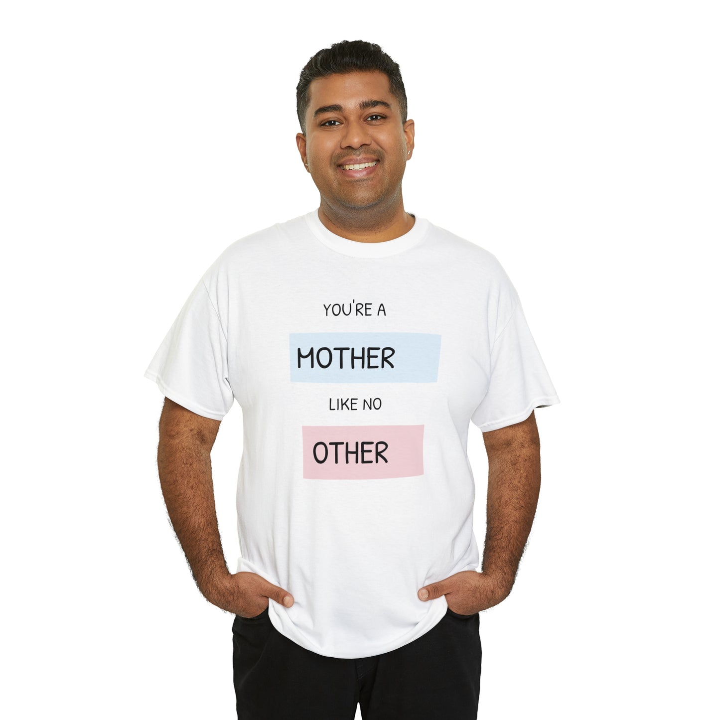 "Mother Like No Other" Unisex Heavy Cotton Tee shirt gift, mom*