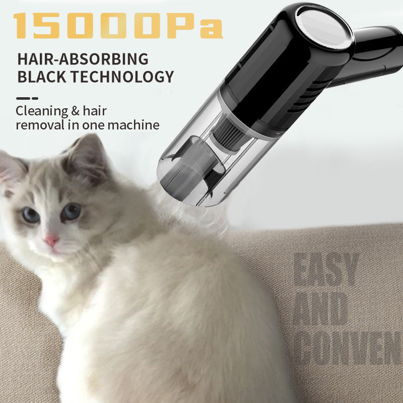 Dogs And Cats Pet Hair Suction Dry And Wet Dual-use Car *Handheld Small Vacuum Cleaner Pet Hair Removal Supplies