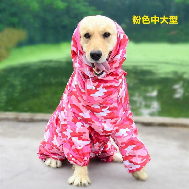 Dog Raincoat-Waterproof Jumpsuit*