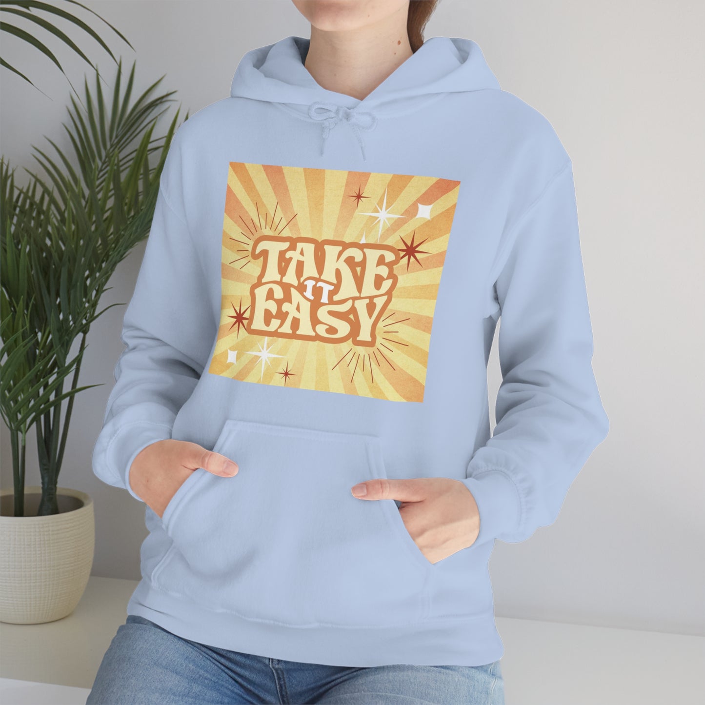 "Take it Easy" Unisex Heavy Blend Hooded Sweatshirt*