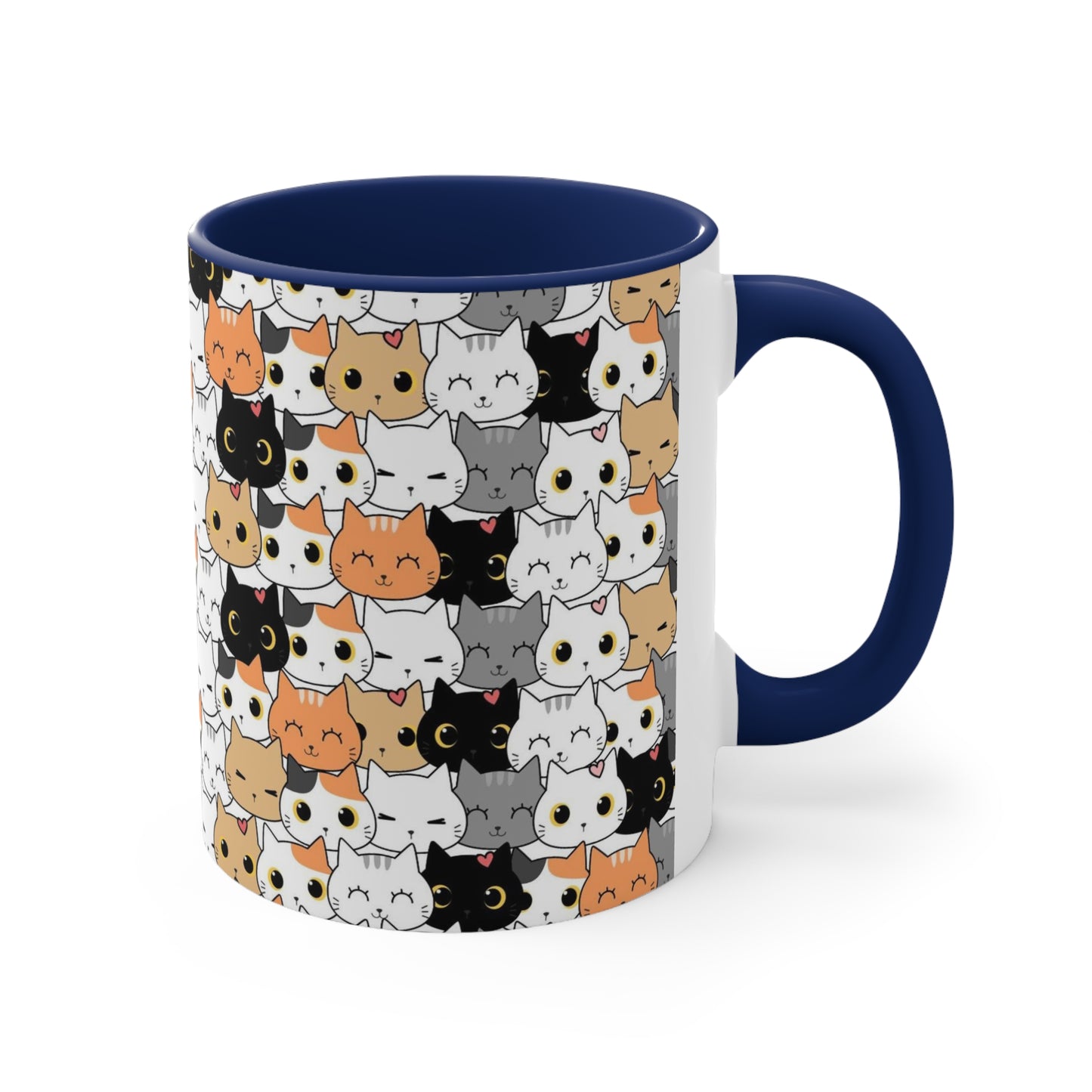 Cute Cats Accent Coffee Mug, 11oz*