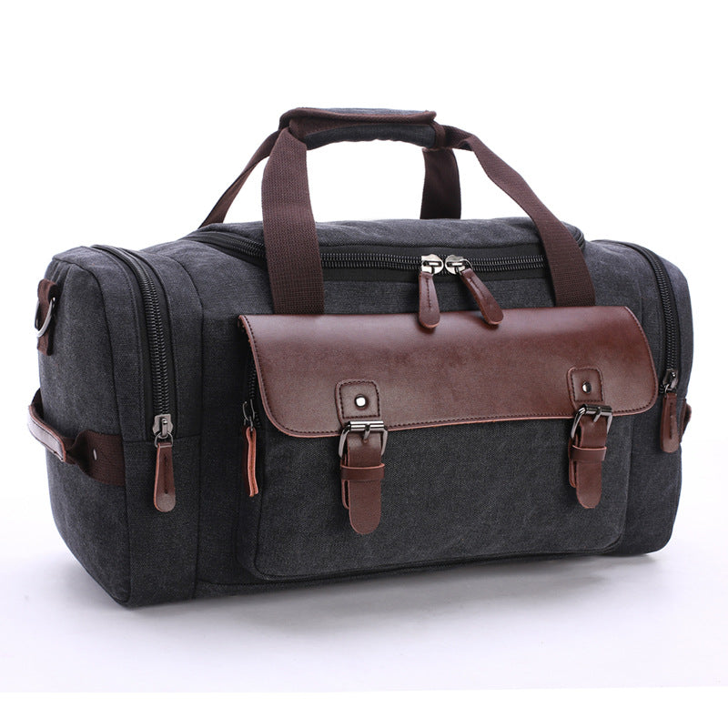 Travel bag* student shoulder slung hand bag large capacity travel canvas bag luggage bag Duffel bag