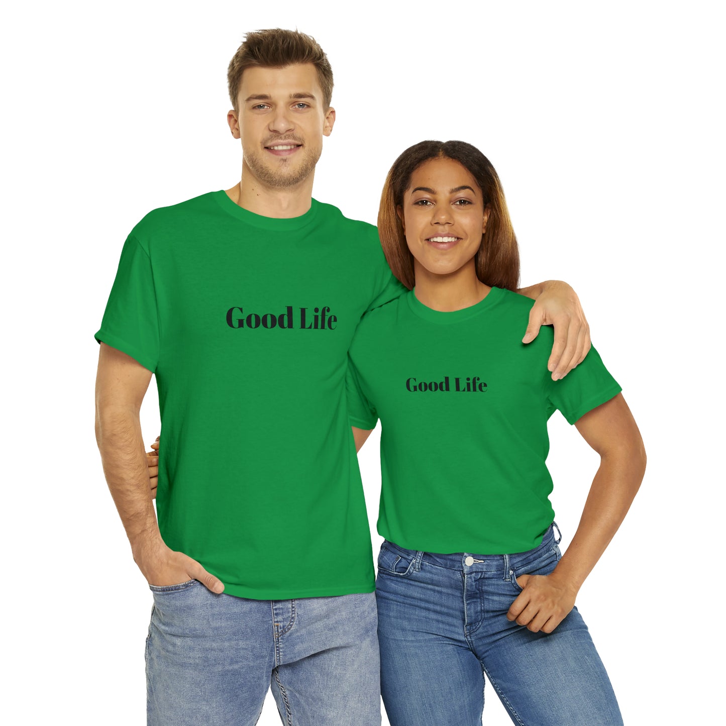 "Good Life" Unisex Heavy Cotton Tee Shirt*