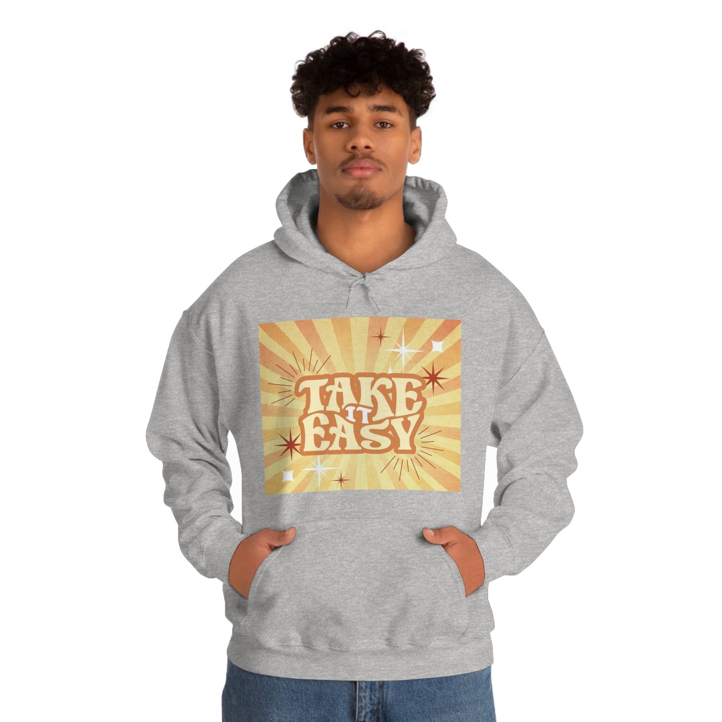 "Take it Easy" Unisex Heavy Blend Hooded Sweatshirt*