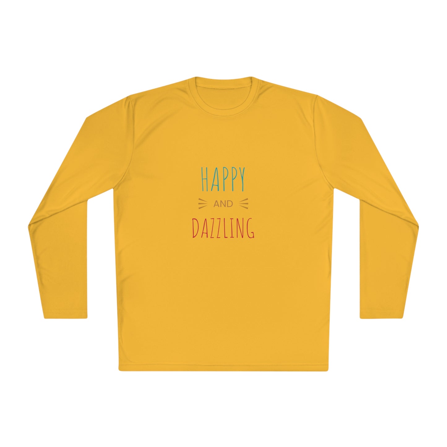 Happy and Dazzling Unisex Lightweight Long Sleeve Tee*