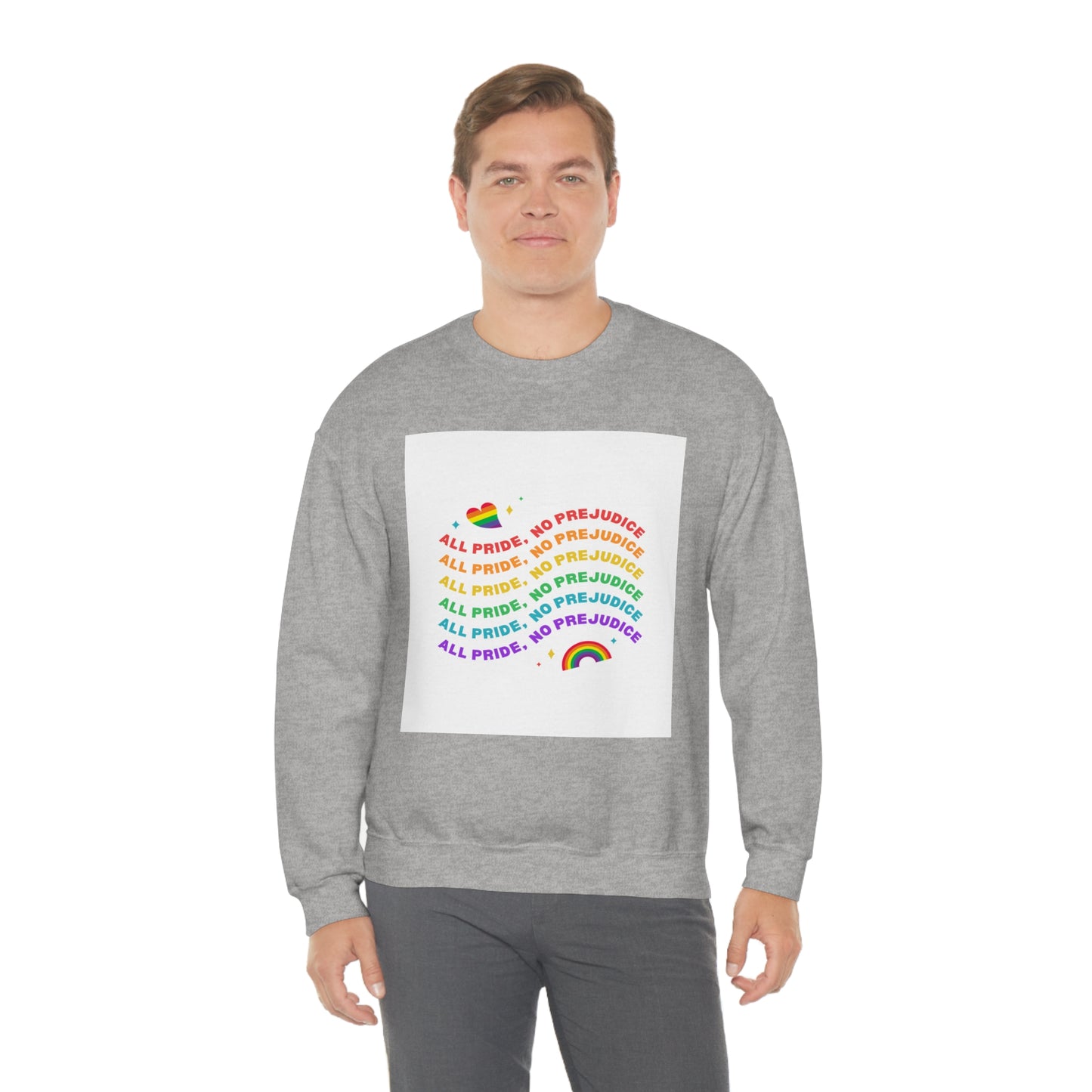 All Pride No Prejudice Unisex Heavy Blend Crewneck Sweatshirt*