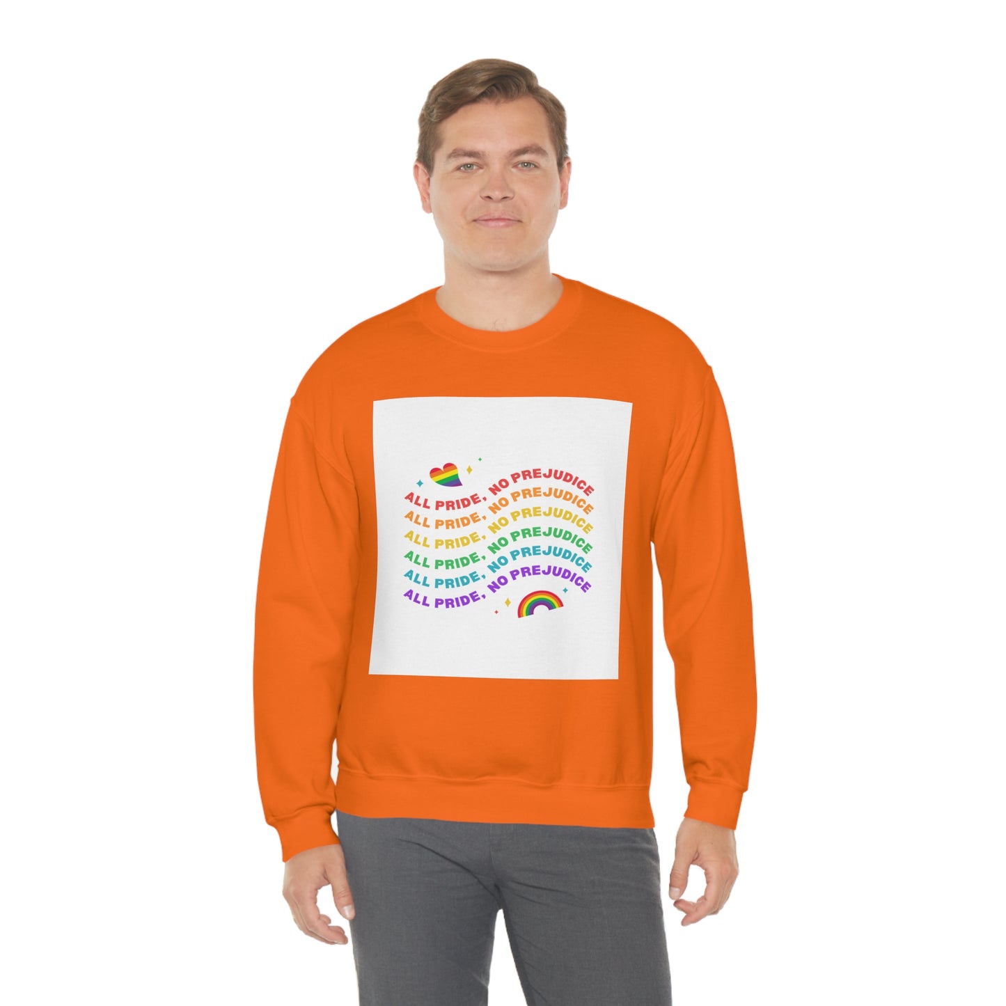 All Pride No Prejudice Unisex Heavy Blend Crewneck Sweatshirt*