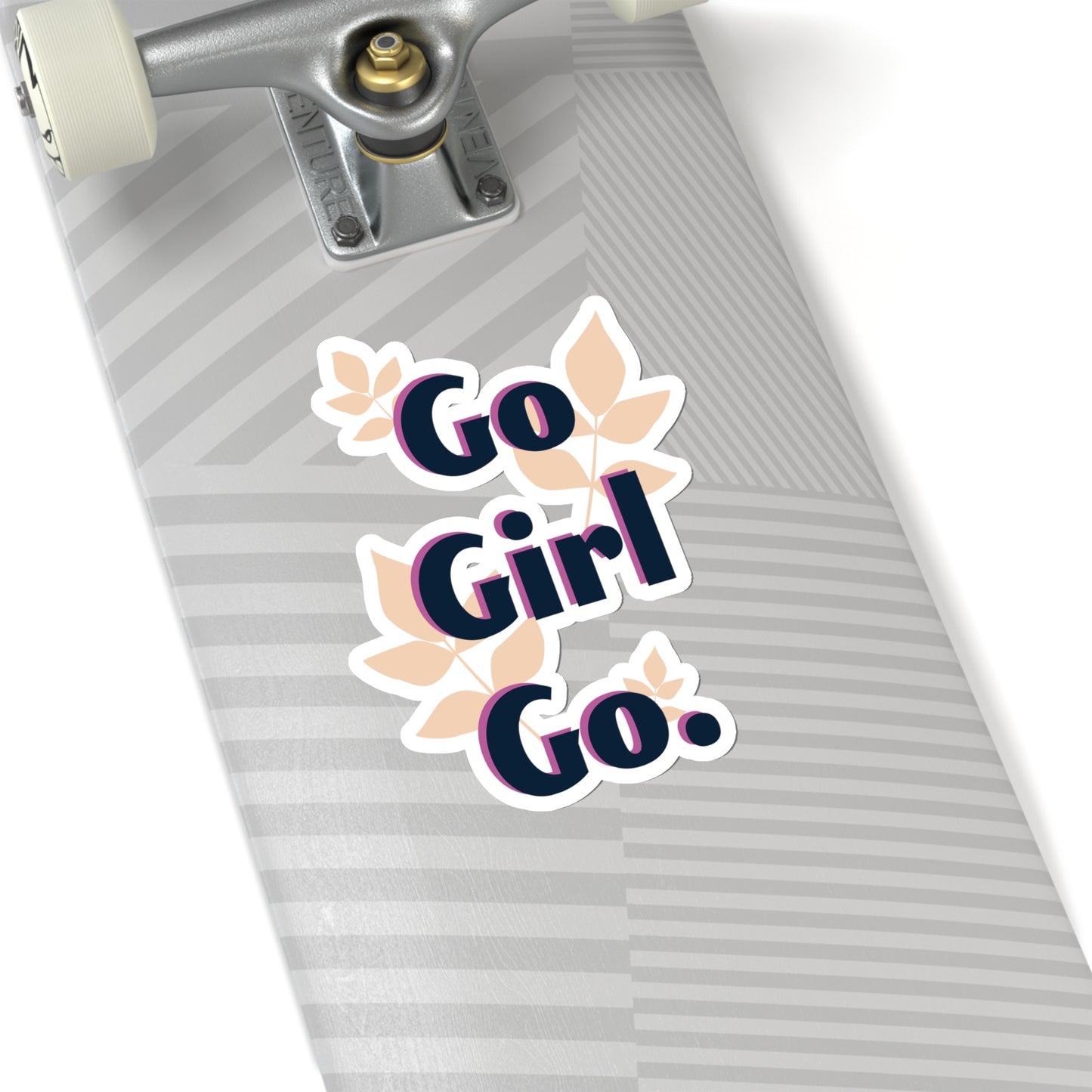 Go Girl Go Kiss-Cut Stickers*
