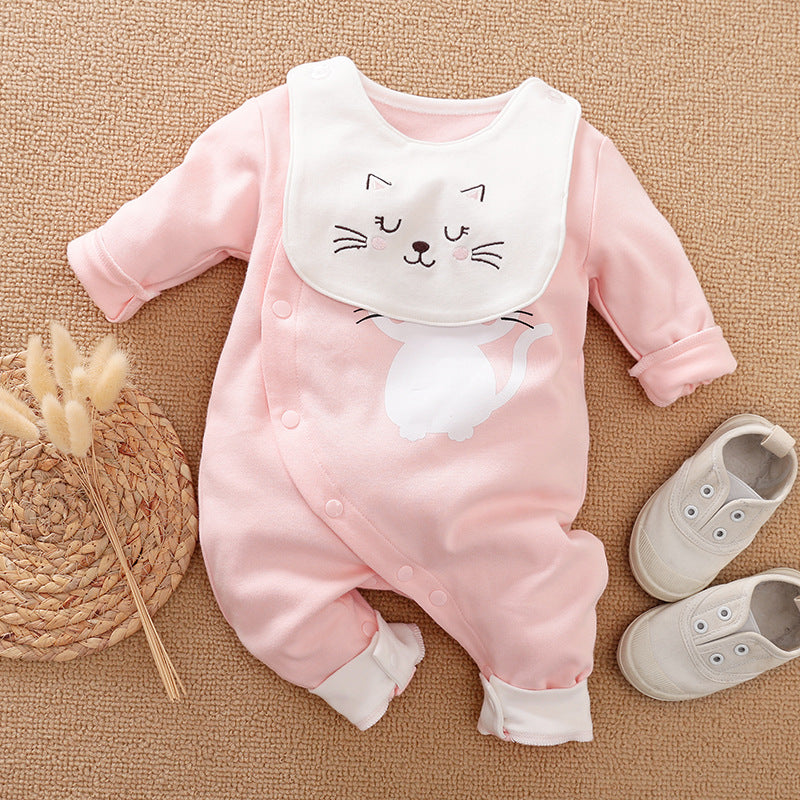 Cute Baby Animals Baby Clothes Newborn Onesie*