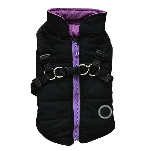 Waterproof Pet Coat With Harness*