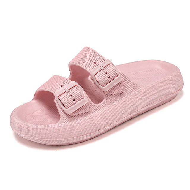 Light Beach Couple  Slip on Slippers*