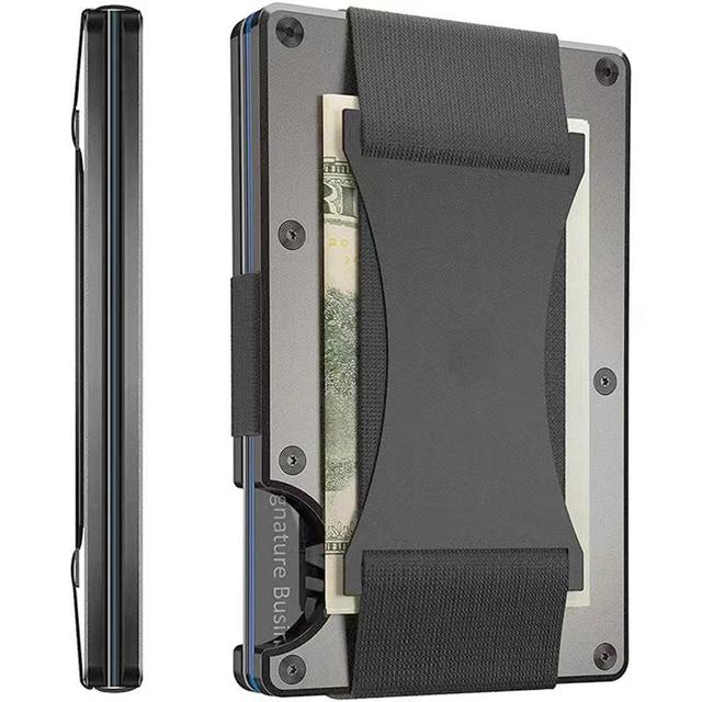 Minimalist Men Slim Wallet-Rfid Shielded*