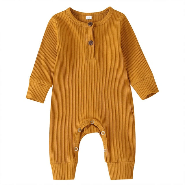 Long Sleeve Baby Romper Cotton*