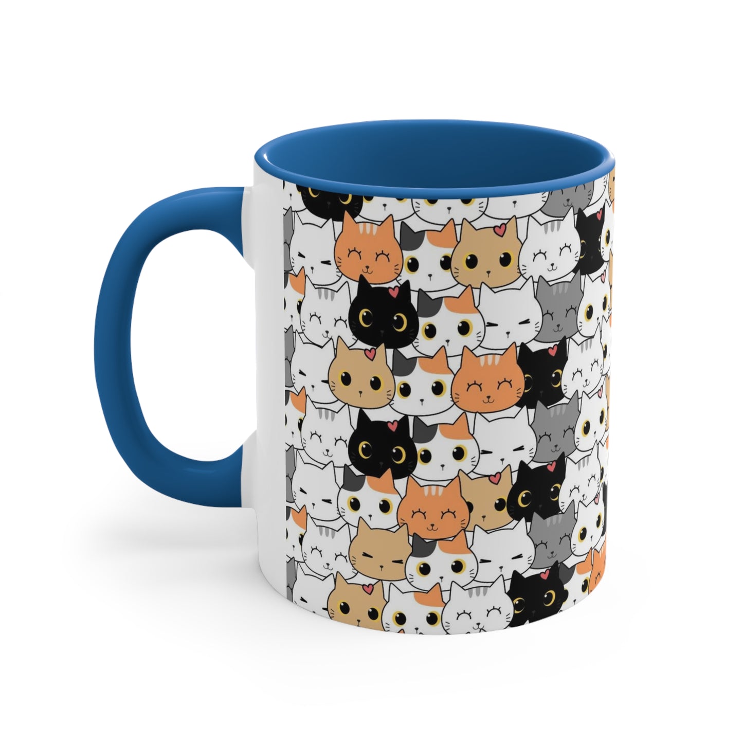 Cute Cats Accent Coffee Mug, 11oz*