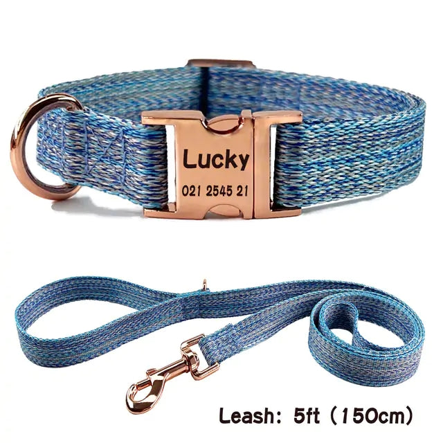 Personalized Nylon Dog Collar*