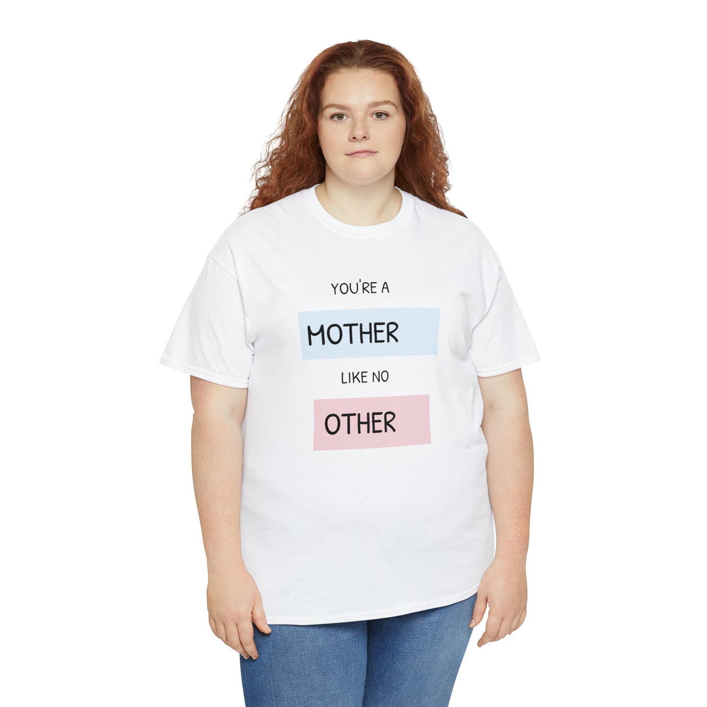 "Mother Like No Other" Unisex Heavy Cotton Tee shirt gift, mom*