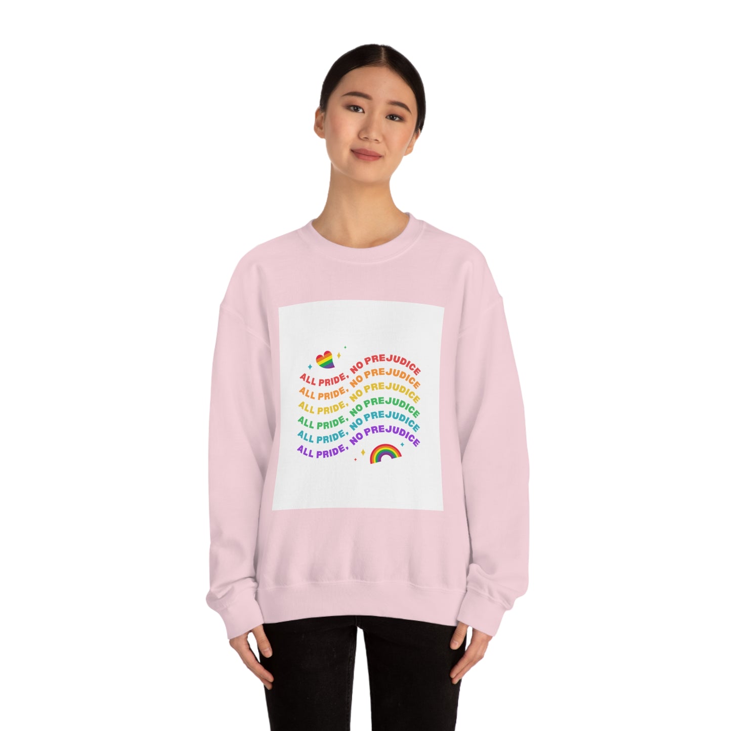 All Pride No Prejudice Unisex Heavy Blend Crewneck Sweatshirt*