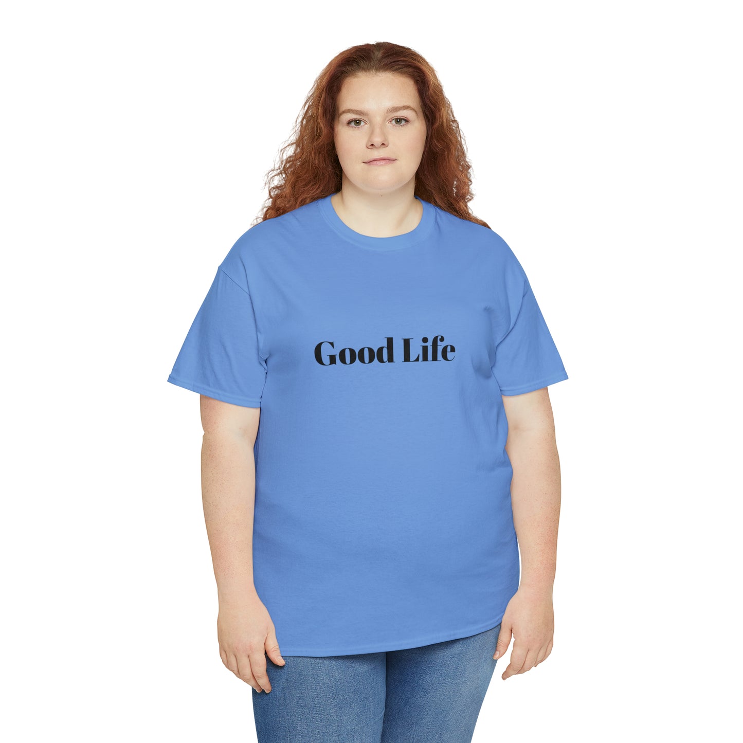 "Good Life" Unisex Heavy Cotton Tee Shirt*