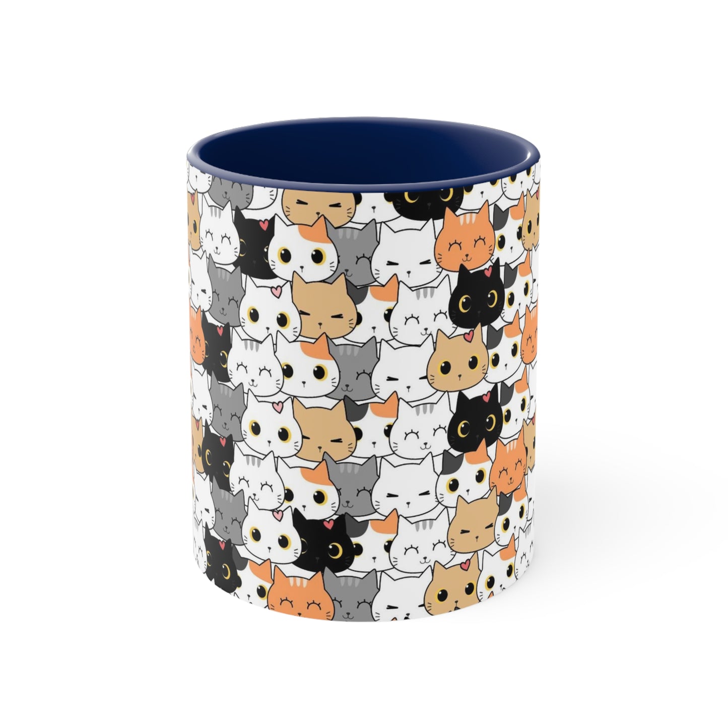 Cute Cats Accent Coffee Mug, 11oz*