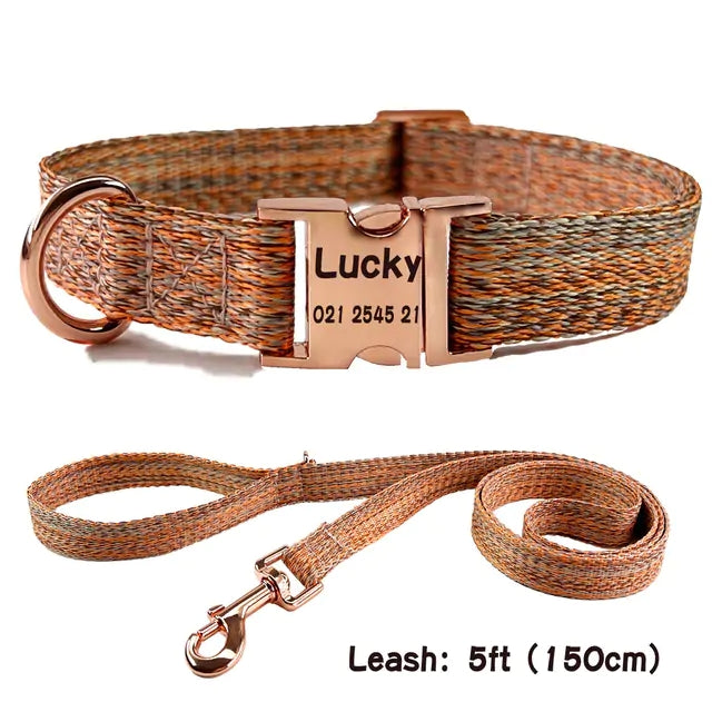 Personalized Nylon Dog Collar*