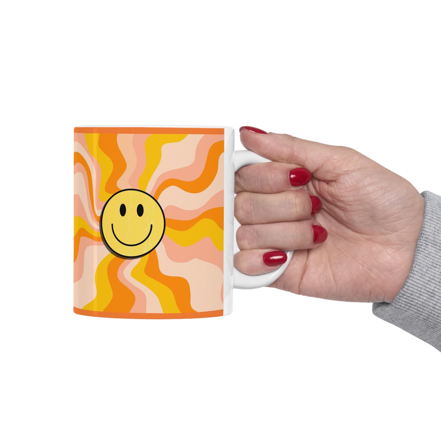 Retro Sun Vibes Ceramic Mug 11oz*