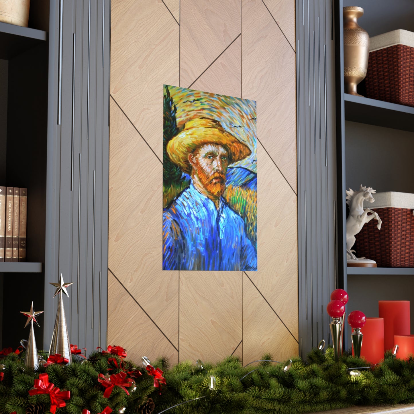 "Discover Van Gogh's Soul: Self-Portrait Premium Matte Vertical Posters - A Masterpiece for Your Wall!"Van Gogh self portrait* Premium Matte Vertical Posters art fine art wall art gift bestseller