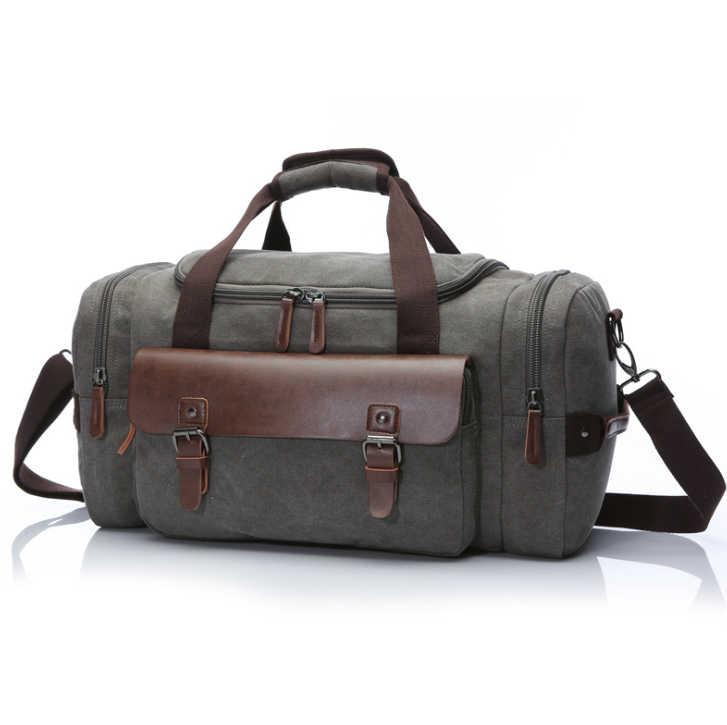 Travel bag* student shoulder slung hand bag large capacity travel canvas bag luggage bag Duffel bag