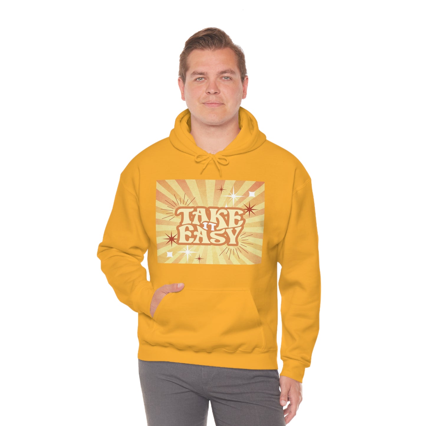 "Take it Easy" Unisex Heavy Blend Hooded Sweatshirt*