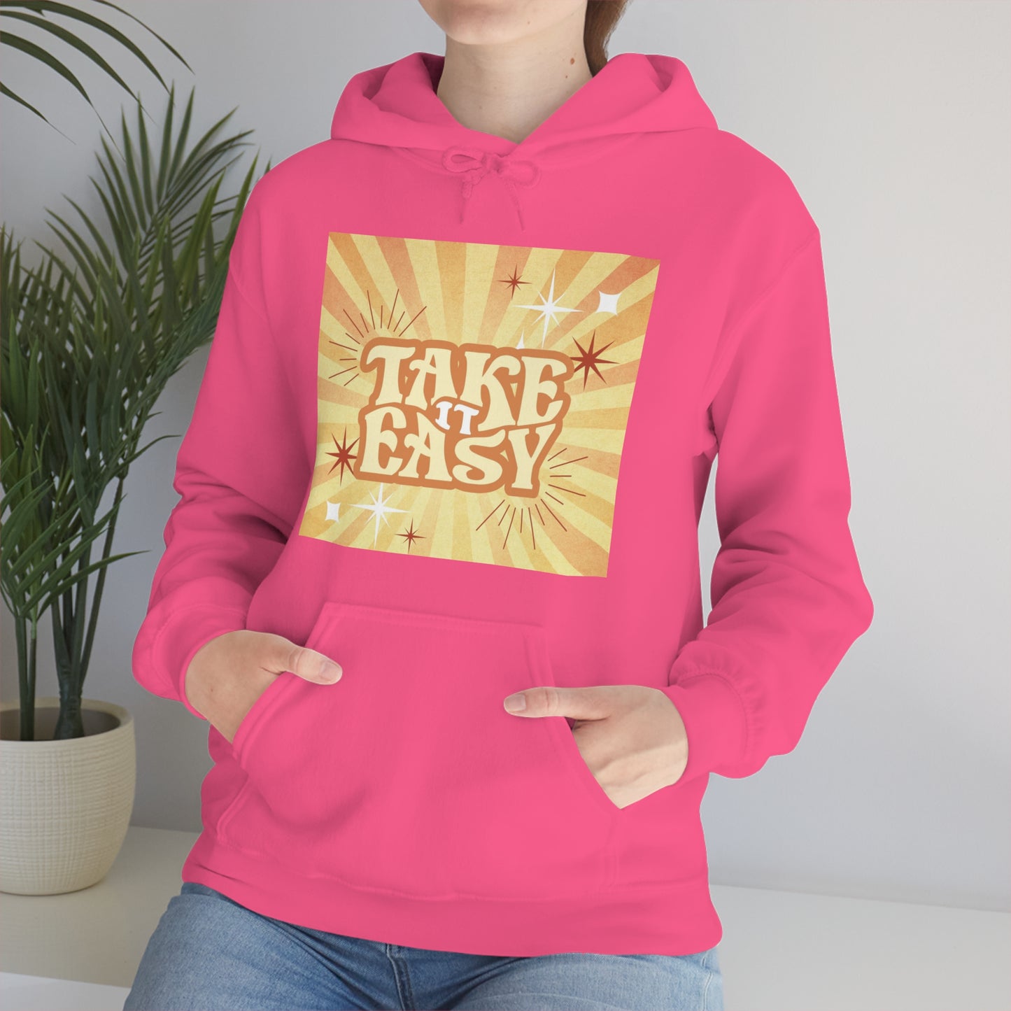 "Take it Easy" Unisex Heavy Blend Hooded Sweatshirt*