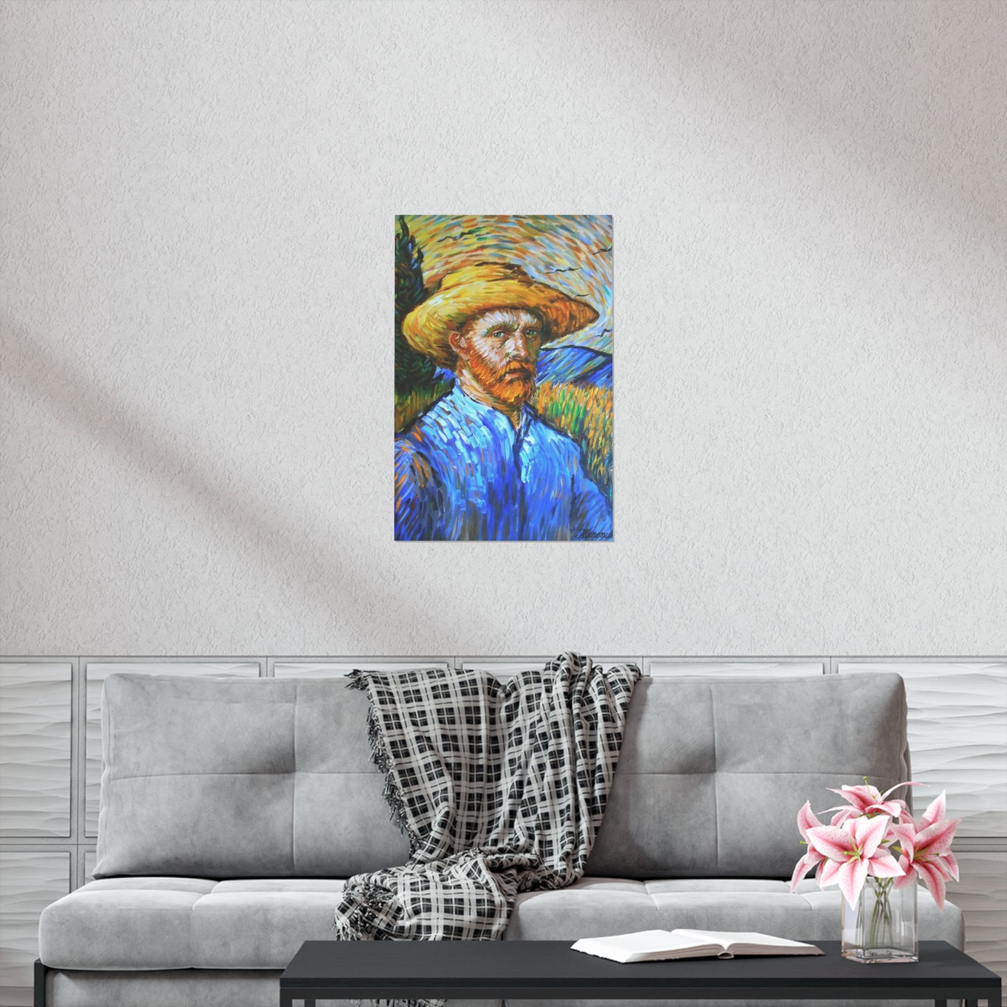 "Discover Van Gogh's Soul: Self-Portrait Premium Matte Vertical Posters - A Masterpiece for Your Wall!"Van Gogh self portrait* Premium Matte Vertical Posters art fine art wall art gift bestseller