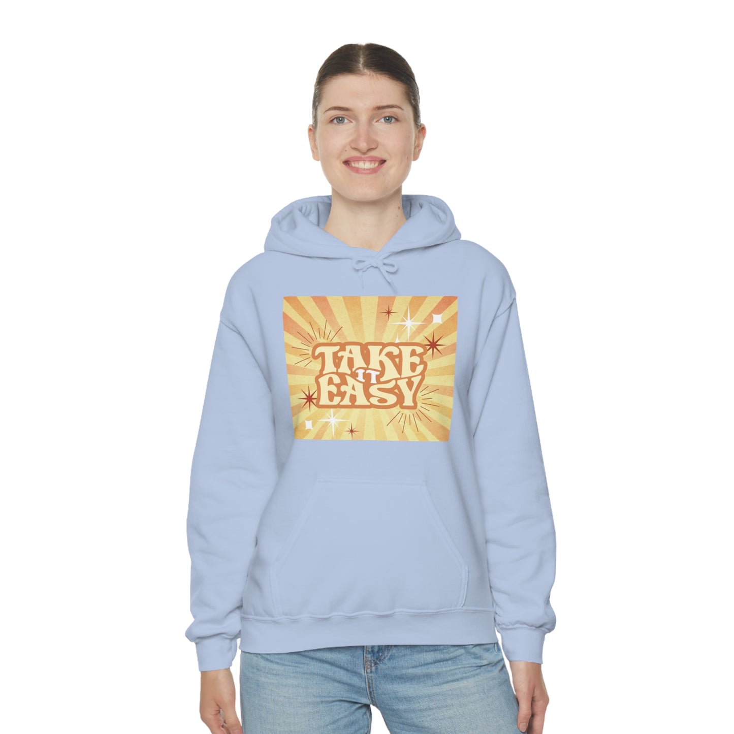 "Take it Easy" Unisex Heavy Blend Hooded Sweatshirt*