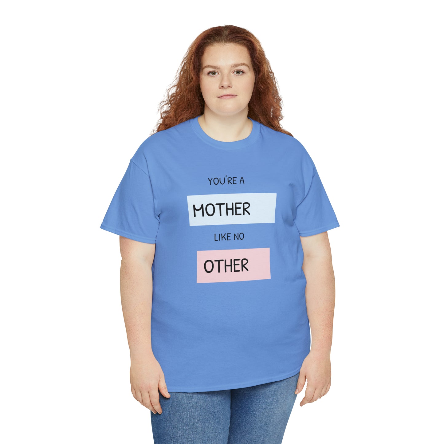 "Mother Like No Other" Unisex Heavy Cotton Tee shirt gift, mom*