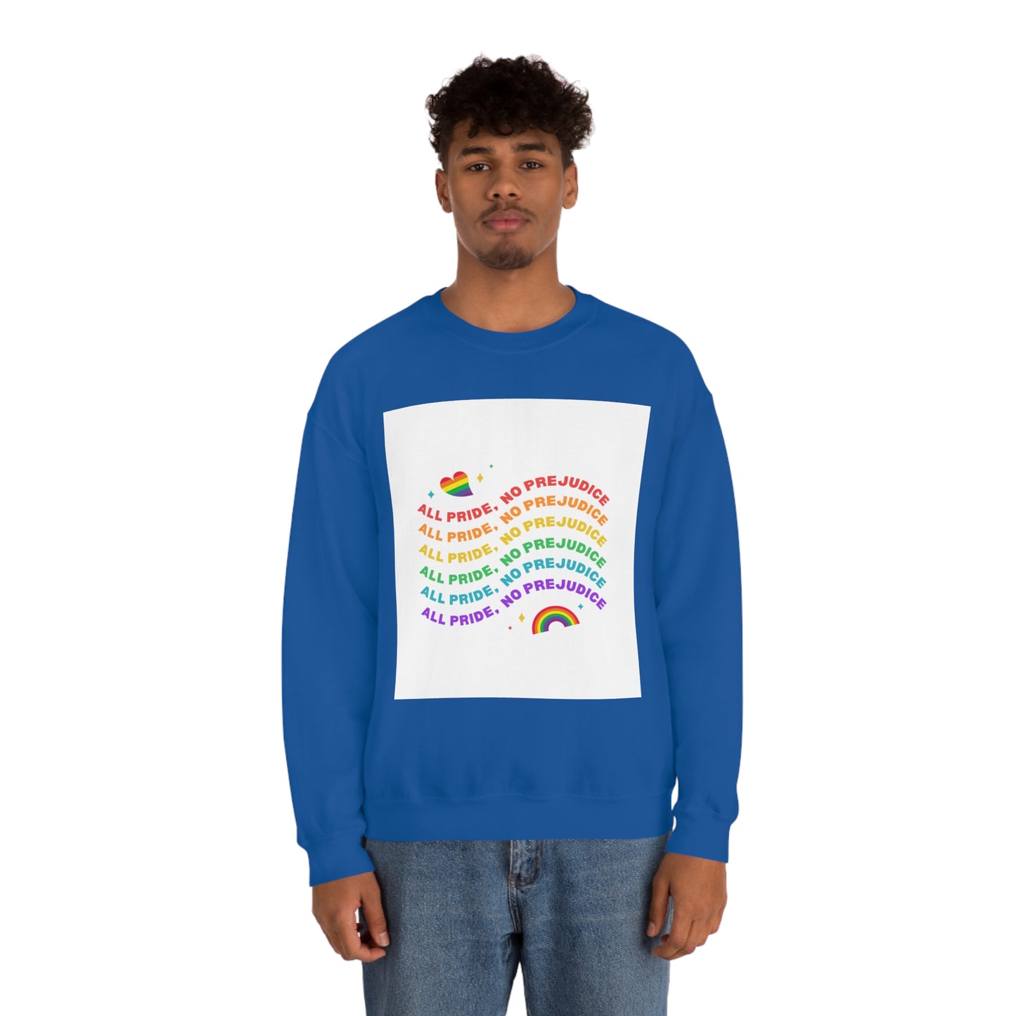 All Pride No Prejudice Unisex Heavy Blend Crewneck Sweatshirt*