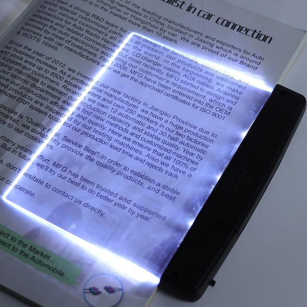 LED Flat-panel Night Vision Reading Light *