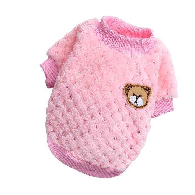 Bear Embroidery Pet Vest*