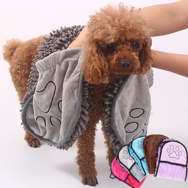 Dogs Cats Towels* Super Absorbent Dog Bathrobe Microfiber Bath Towels Quick-Drying Cat Bath Towel For Pets Towel Dog Towels Pet Products