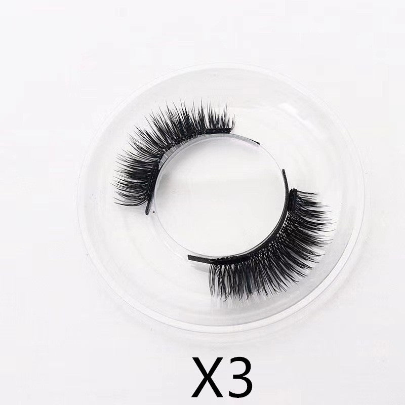 Reusable Magnetic Self-Adhesive Eyelashes* No Eyeliner Or Glue Needed False Lashes Stable And Easy To Put On Natural Look And Waterproof Fake Eyelashes