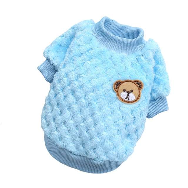 Bear Embroidery Pet Vest*