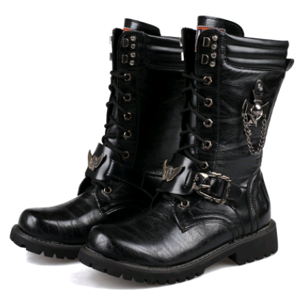 Trend high men's boots* military boots men's biker boots men's boots