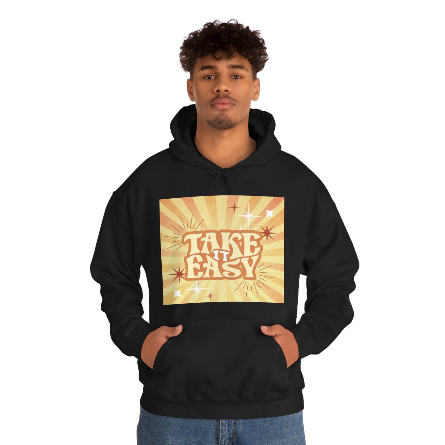 "Take it Easy" Unisex Heavy Blend Hooded Sweatshirt*