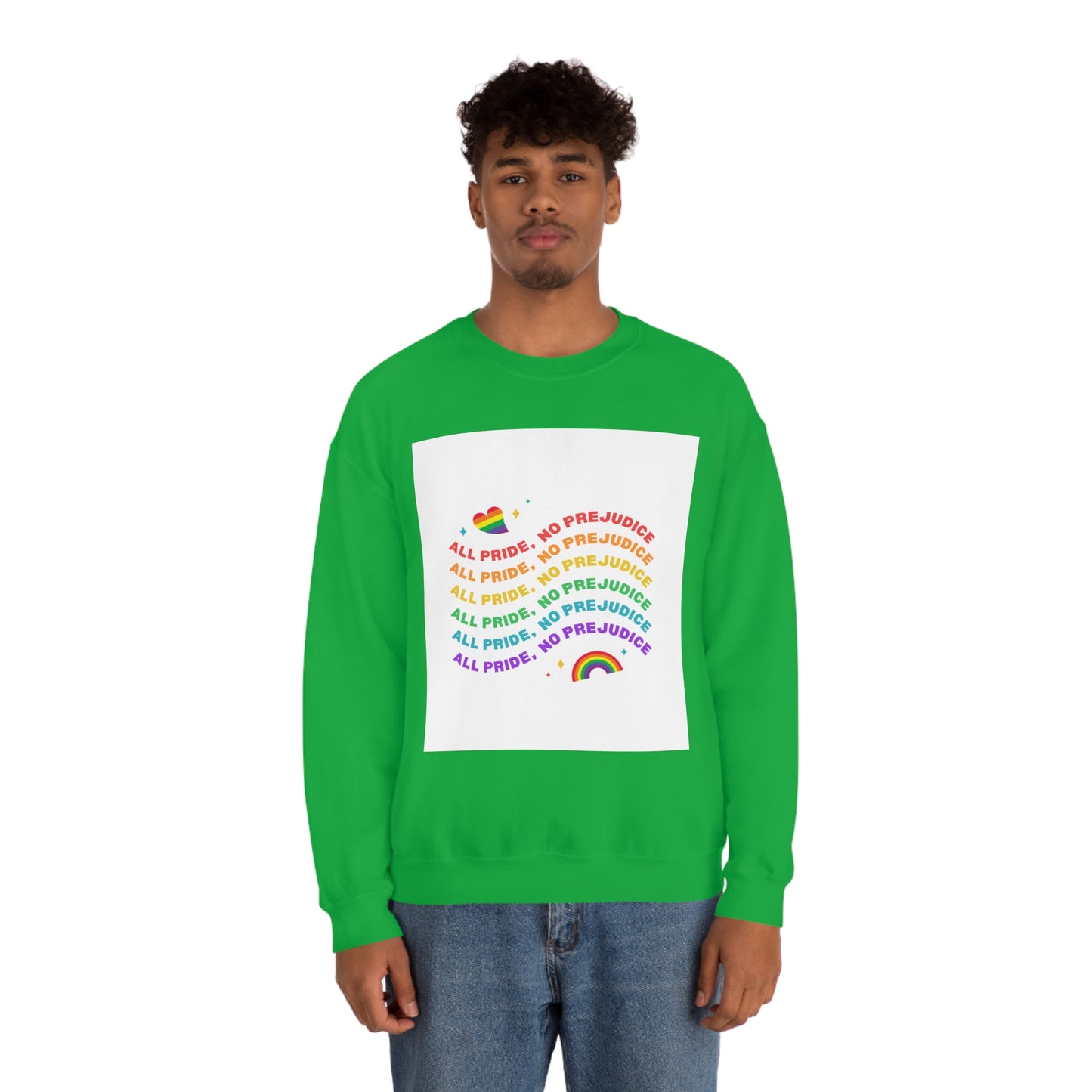 All Pride No Prejudice Unisex Heavy Blend Crewneck Sweatshirt*