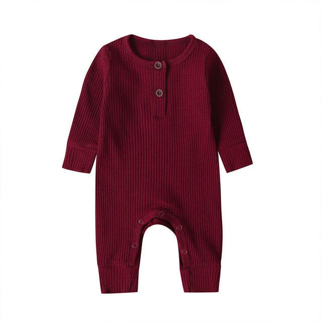 Long Sleeve Baby Romper Cotton*