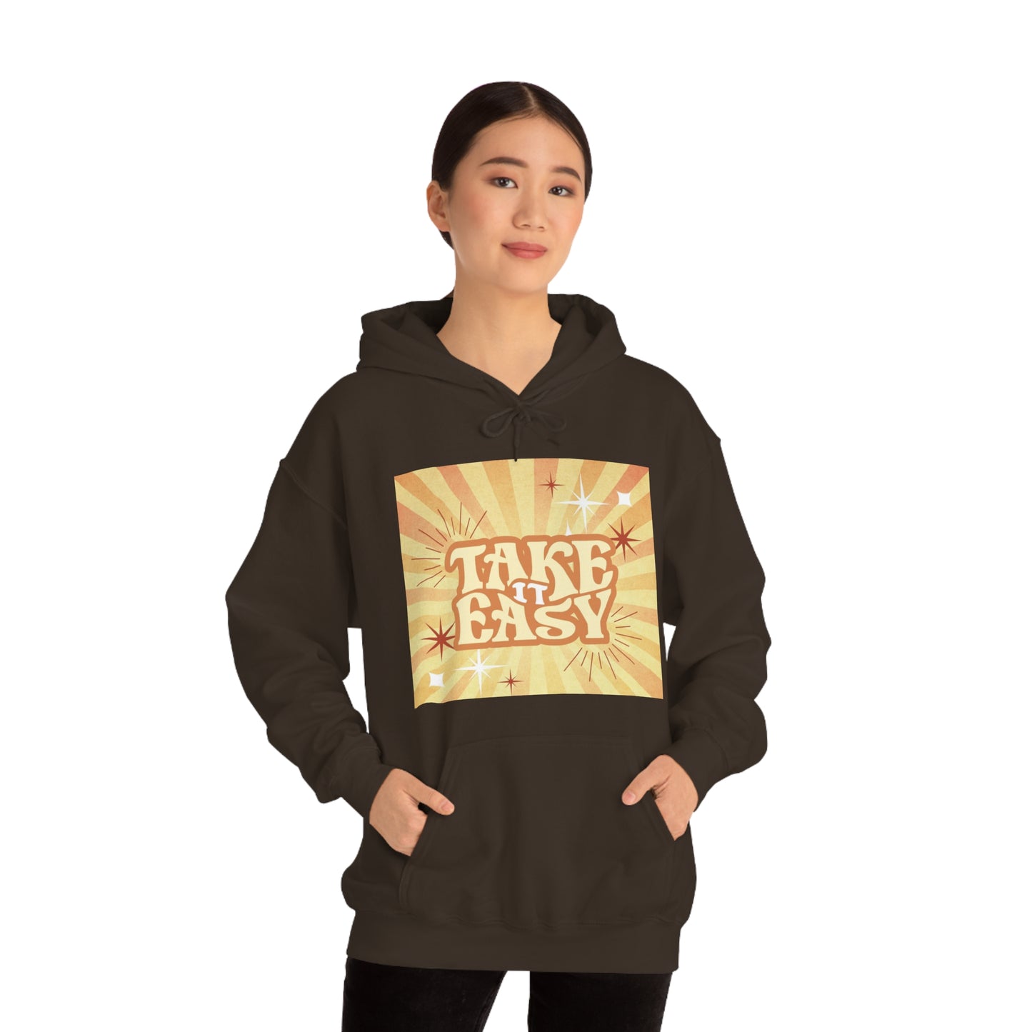 "Take it Easy" Unisex Heavy Blend Hooded Sweatshirt*