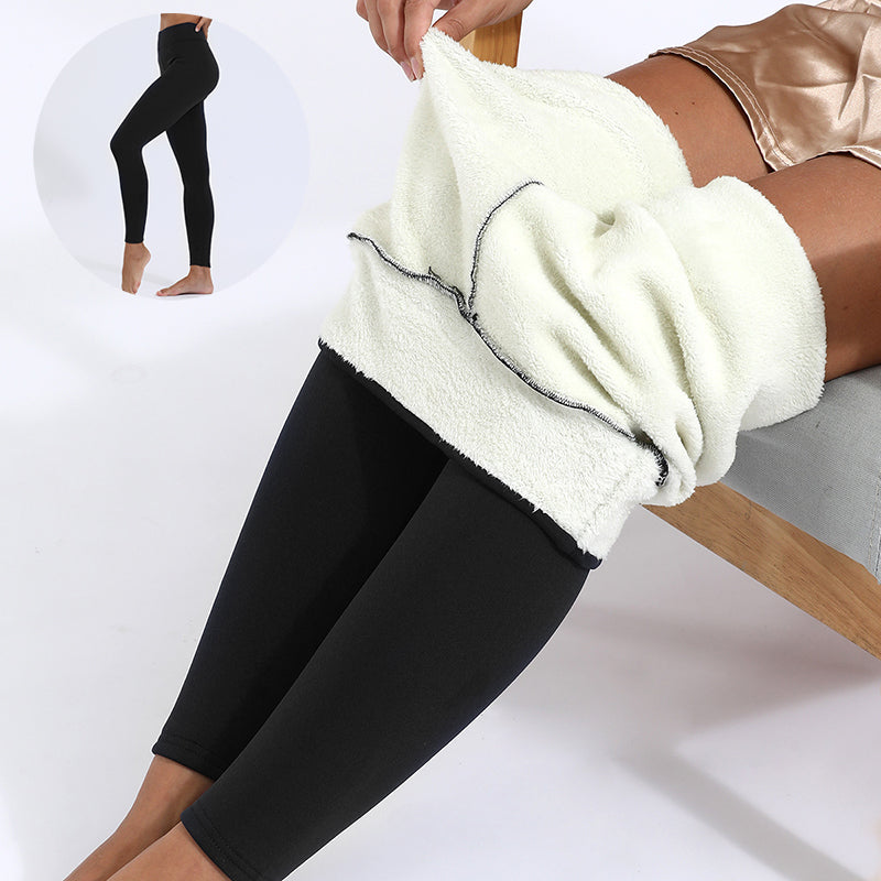 Winter Leggings* Warm Thick High Stretch Lamb Cashmere Leggings Skinny Fitness Woman Pants