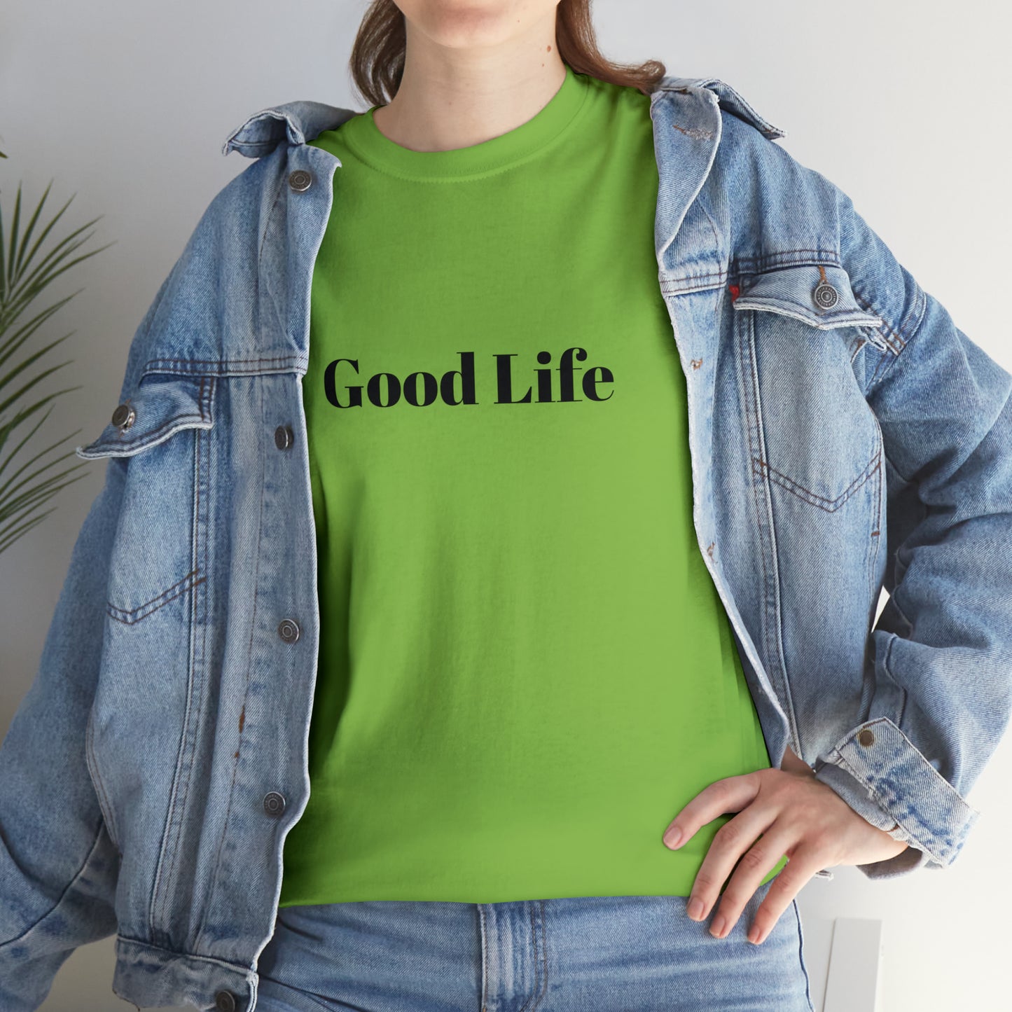 "Good Life" Unisex Heavy Cotton Tee Shirt*