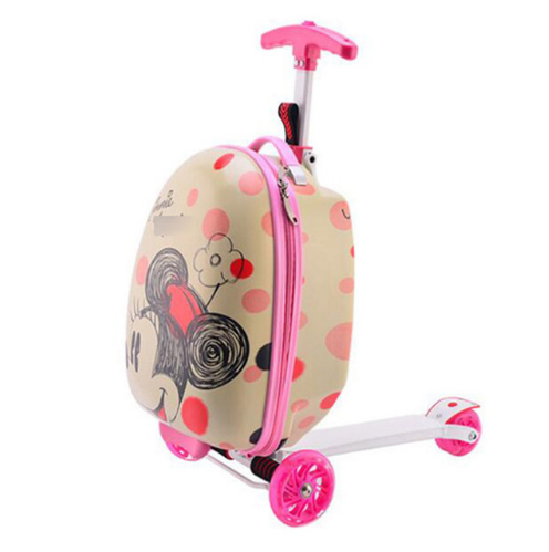 Children's trolley bag scooter trolley case suitcase luggage suitcase bag student trolley luggage box*