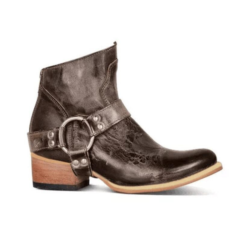 Women's Short Leather boots*