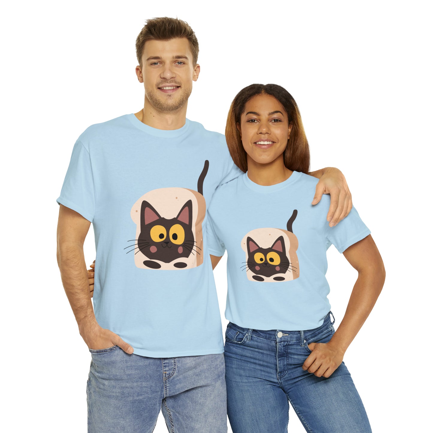 Siamese Cat *Unisex Heavy Cotton Tee shirt gift couple cat lover