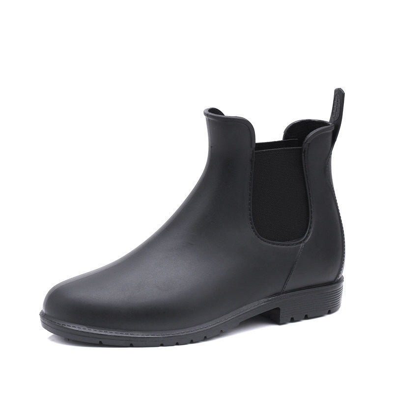 Stylish Black Martin Rain Boots*