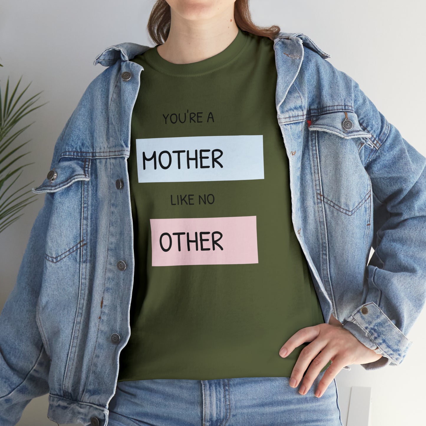 "Mother Like No Other" Unisex Heavy Cotton Tee shirt gift, mom*